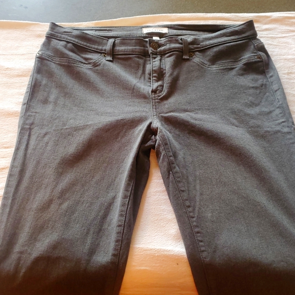 Lila Ryan Jeans Crop Womens Size 32 Pine Grove Wash Denim‎ Pants
